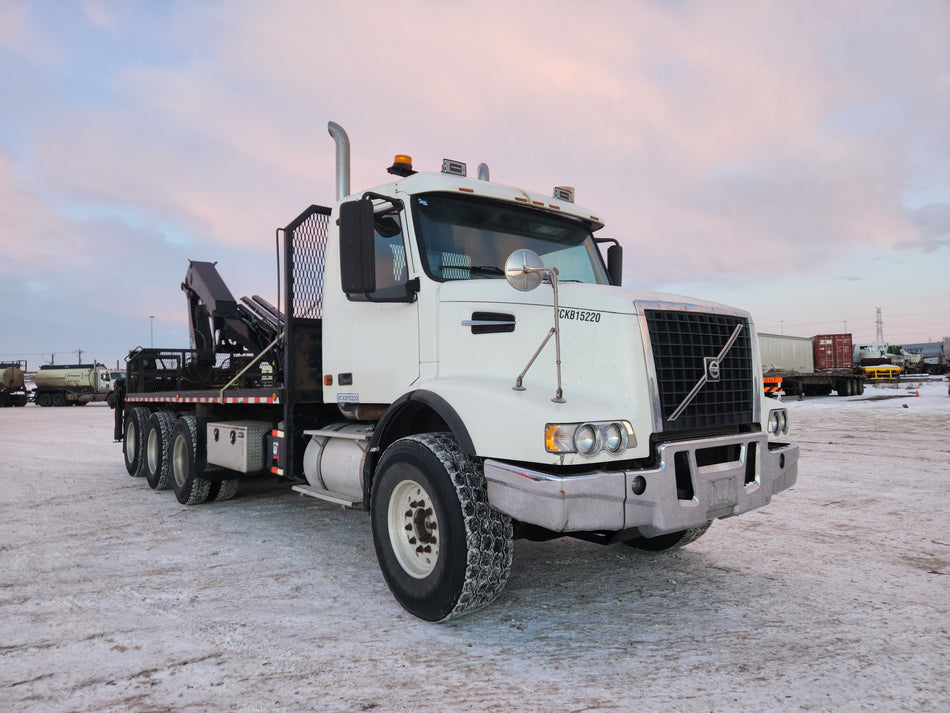 2007 Volvo VHD Hiab 377 Knuckleboom Boom Truck