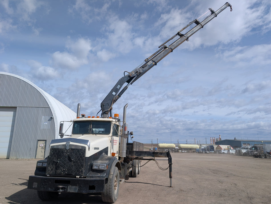 94 Kenworth T800 Hiab 300-5 Boom Truck