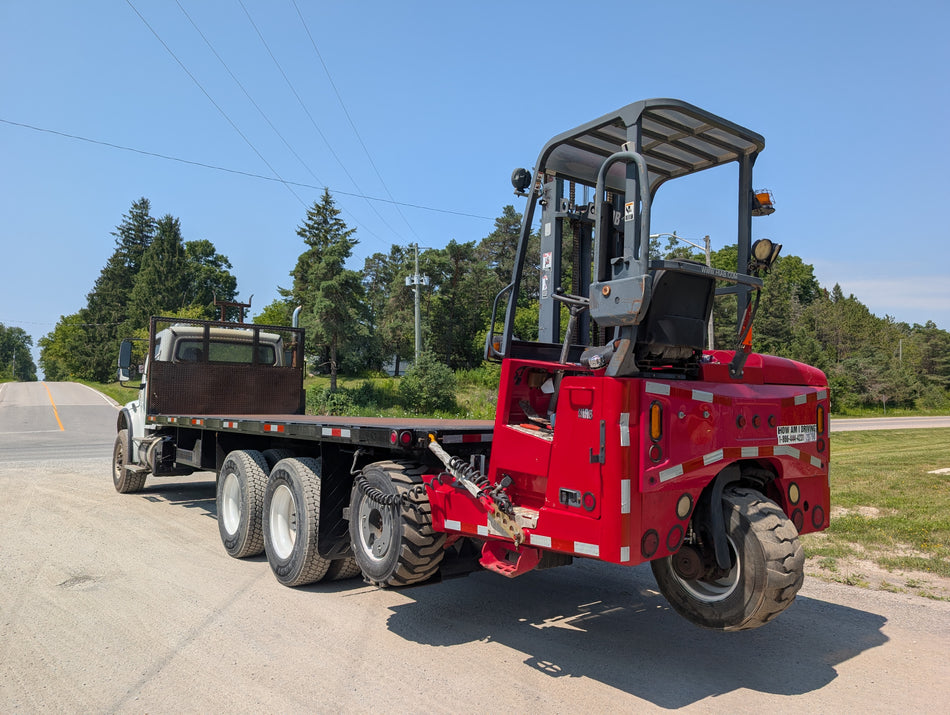 13 Freightliner M2 Flatbed Moffett Truck