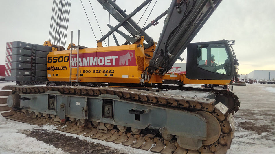 07 180t Sennebogen 5500 Crawler